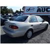 Image 3 : A6 --  1999 TOYOTA COROLLA , Silver , 177153  KM's "NO RESERVE"
