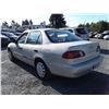 Image 4 : A6 --  1999 TOYOTA COROLLA , Silver , 177153  KM's "NO RESERVE"