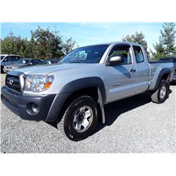 K3 --  2008 TOYOTA TACOMA , Silver , 141482  KM's