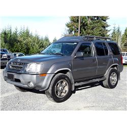 I5 --  2003 NISSAN X-TERRA SE , Silver , 231140  KM's