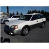 Image 1 : B5 --  2003 SUBARU OUTBACK  , White , 204318  KM's