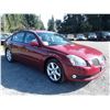 Image 2 : A2 --  2004 NISSAN MAXIMA SE , Red , 163647  KM's "NO RESERVE"