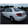 Image 4 : A12C --  2005 KIA RIO , White , 142970  KM's "NO RESERVE"