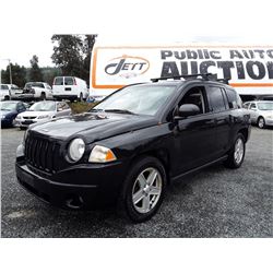 L1 --  2007 JEEP COMPASS , Black , 218663  KM's