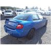 Image 3 : P1 --  2004 DODGE SX , Blue , 162306  KM's