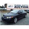 Image 1 : P2 --  2008 HONDA CIVIC LX SEDAN, BLACK, 190,061 KMS