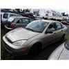 Image 1 : A5 --  2002 FORD FOCUS SE , Brown , 235251  KM's "NO RESERVE"