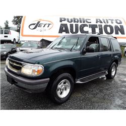 N6 --  1995 FORD EXPLORER  , Green , 246856  KM's