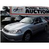 Image 1 : A6 --  1999 HONDA CIVIC DX  , Grey , 285501  KM's "NO RESERVE"