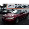 Image 1 : A4 --  2002 HONDA ACCORD , Red , 298321  KM's "NO RESERVE"