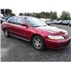 Image 2 : A4 --  2002 HONDA ACCORD , Red , 298321  KM's "NO RESERVE"