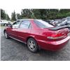 Image 4 : A4 --  2002 HONDA ACCORD , Red , 298321  KM's "NO RESERVE"