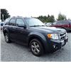 Image 2 : G6 --  2009 FORD ESCAPE LTD  , Black , 260235  KM's