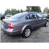 Image 3 : D4 --  2005 VW PASSAT GLS TDI , Grey , 308085  KM's