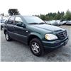 Image 2 : A1 --  2000 MERCEDES ML320 , Green , 306543  KM's "NO RESERVE"