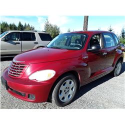 A4 --  2006 CHRYSLER PT CRUISER , Red , 125002  KM's "NO RESERVE"