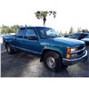 Image 2 : A12B --  1997 CHEVROLET C1500 EXT CAB , Green , 306939  KM's "NO RESERVE"