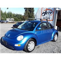 A12C --  2000 VW BEETLE GL  , Blue , 175910  KM's "NO RESERVE"