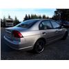 Image 3 : O5 --  2002 HONDA CIVIC DX , Grey , 309765  KM's