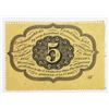 Image 2 : 1862 FIVE CENT FRACTIONAL CURRENCY