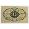Image 2 : 1862 TWENTY-FIVE CENT FRACTIONAL CURRENCY