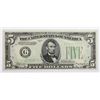 Image 1 : 1934 $5.00 FEDERAL RESERVE NOTE