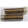 Image 1 : 2 ROLLS WITH 50 COINS EACH: 1933-P LINCOLN CENTS