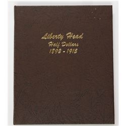 COMPLETE SET BARBER HALF DOLLARS: