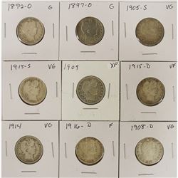 (9) BARBER QUARTERS