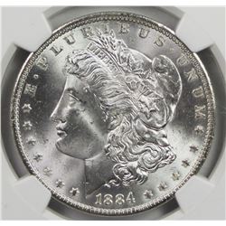 1884-O MORGAN SILVER DOLLAR