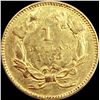 Image 2 : 1855 $1.00 GOLD INDIAN TYPE 2