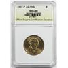 Image 1 : JOHN ADAMS 2007 MINT ERROR DOLLAR