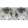 Image 3 : RARE ROLL OF 20 1996 AMERICAN SILVER EAGLES