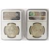 Image 2 : TWO NGC MS64 MORGAN DOLLARS: