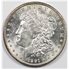 Image 1 : 1891 MORGAN SILVER DOLLAR