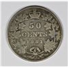 Image 2 : 1881-H CANADA HALF DOLLAR