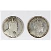 Image 1 : TWO CANADA HALF DOLLARS: