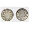 Image 2 : TWO CANADA HALF DOLLARS: