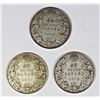 Image 2 : GROUP OF 3 CANADA HALF DOLLARS