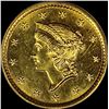 Image 1 : 1849 GOLD DOLLAR