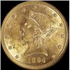 Image 1 : 1894 $10.00 GOLD