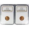 Image 1 : TWO 1936-S LINCOLN CENTS