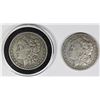 Image 1 : (2) MORGAN SILVER DOLLARS