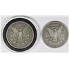 Image 2 : (2) MORGAN SILVER DOLLARS