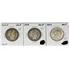 Image 1 : HALF DOLLAR LOT - 3 COINS TOTAL