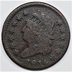 1814 LARGE CENT