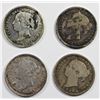 Image 1 : FOUR CANADA DIMES:
