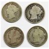 Image 1 : FOUR CANADA DIMES: