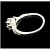 Image 3 : 0.50 ctw Diamond Three Stone Ring - 10KT White Gold