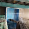 Image 4 : 2 BIRD CAGES, PET CAGE, PATIO FOOT STOOLS, AND FISH TANK W/ ACCESSORIES